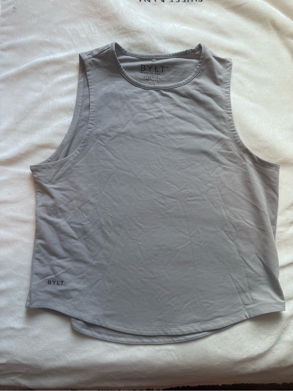 BYLT Basics Women's Light Gray Tank Top